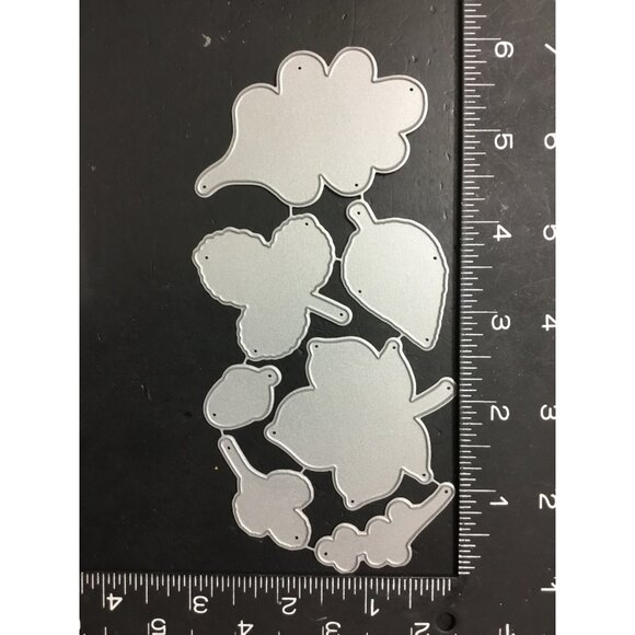 My Favorite Things Fall Foliage Clear Stamps & Metal Cutting Dies Set - Picture 2 of 3